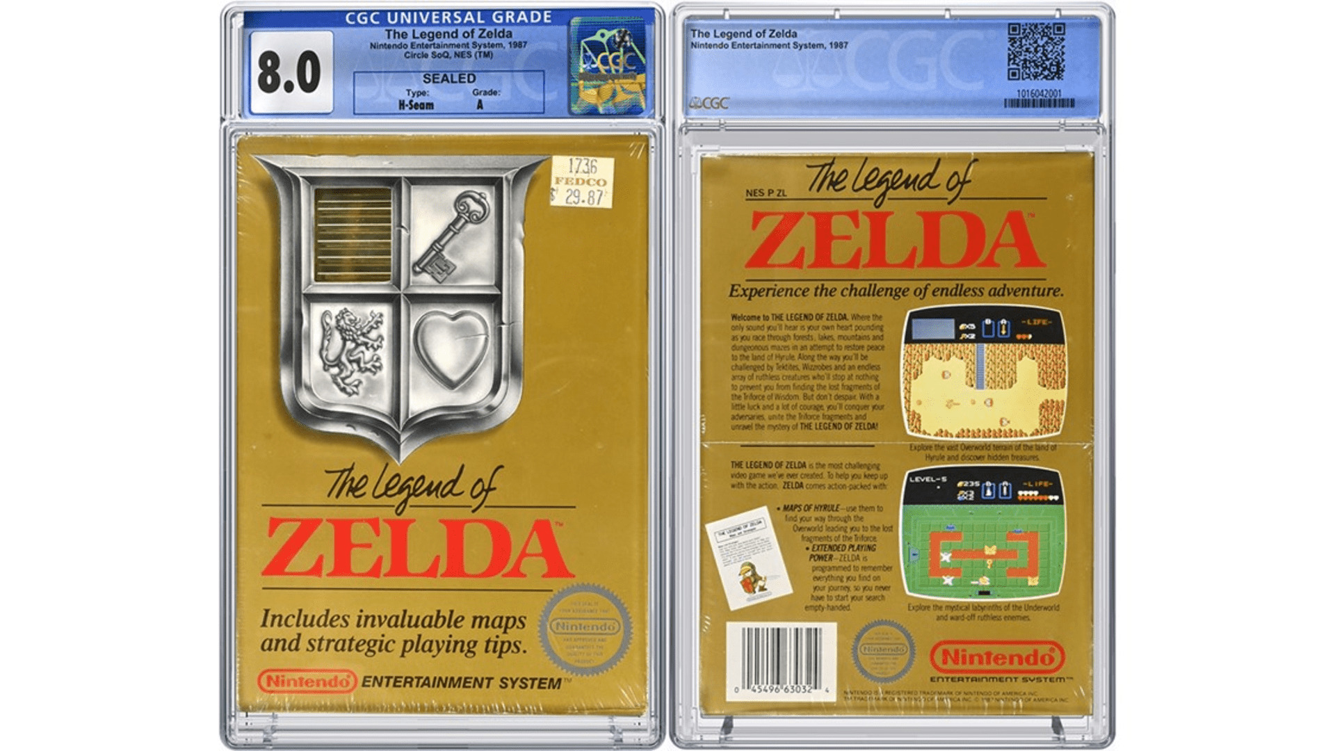Young gamer lists rare copy of NES Zelda hoping for “something like $15,000 or $20,000,” sells it at auction for $288,000 after scrupulous eBay users informed him “what I had”