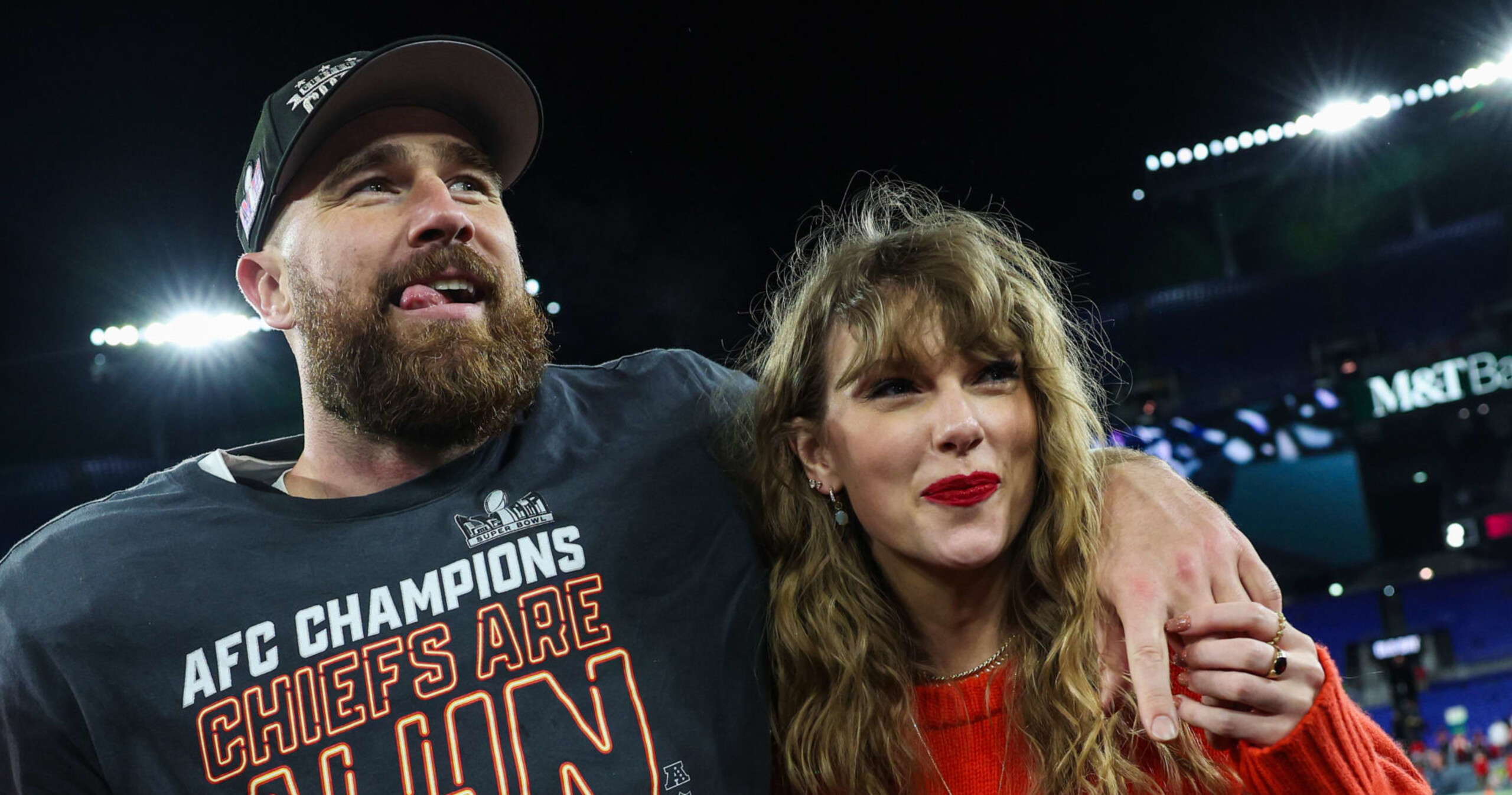 Video: Chiefs’ Travis Kelce, Taylor Swift Spotted at Coachella 2024 Backstage