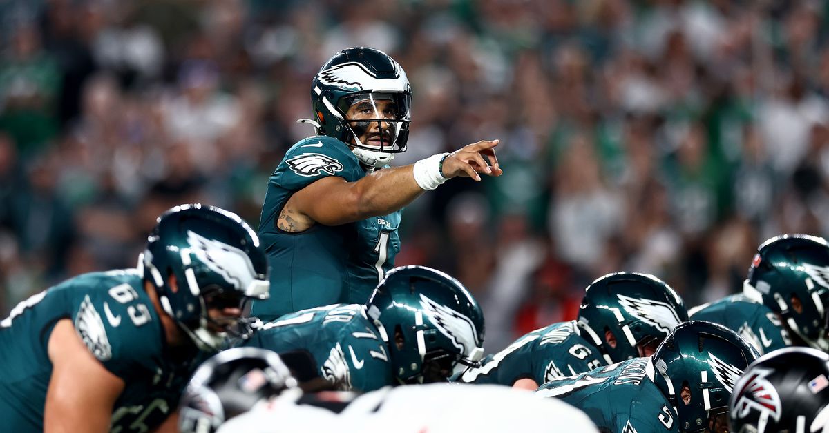 Jalen Hurts discusses the Eagles’ loss to the Falcons