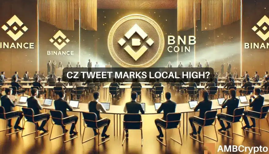 Will BNB breakout after CZ’s release? Price charts signal caution!