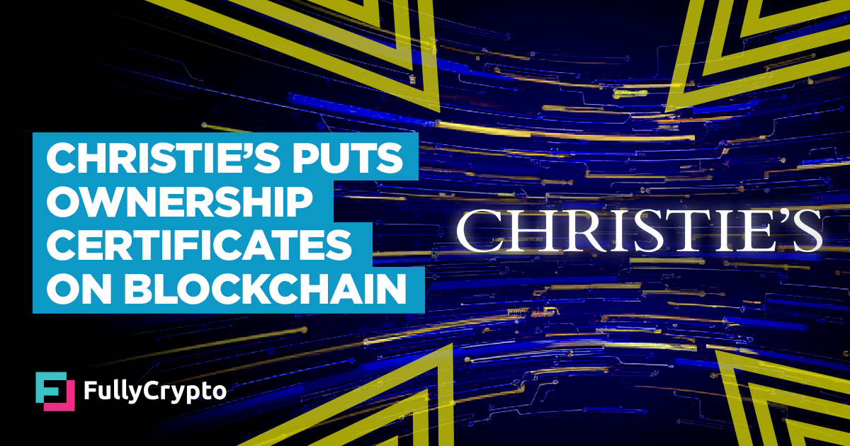 Christie’s Puts Ownership Certificates on Base Blockchain